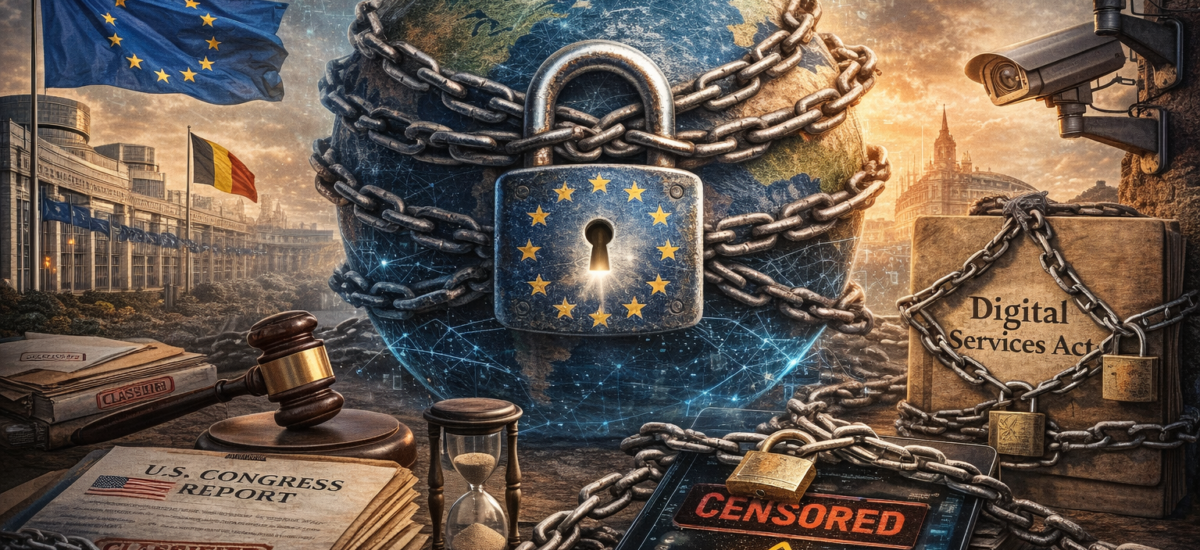 Конгрес США розкрив глобальну систему цензури під керівництвом Єврокомісії