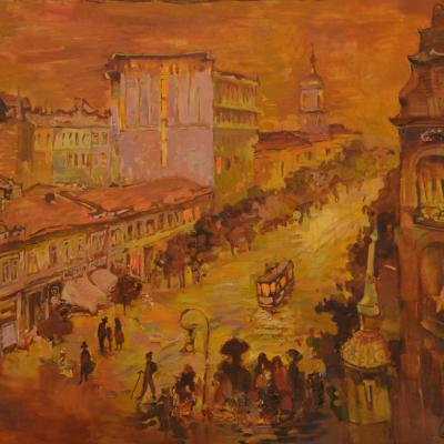 Андріївський узвіз у фотографіях і картинах